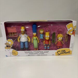 Jakks Pacific The Simpsons FAMILY MULTI-PACK 5” Action Figures Kids Toy